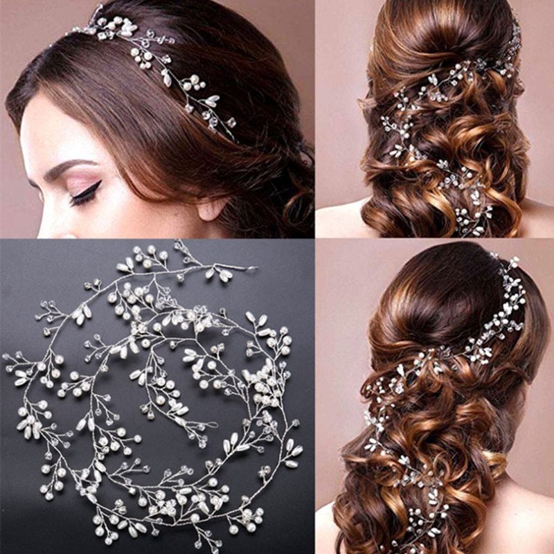 Accessoire Cheveux Mariage Perles & Cristal - Prestige Cosmetics