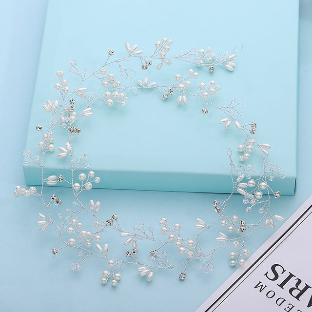 Accessoire Cheveux Mariage Perles & Cristal - Prestige Cosmetics