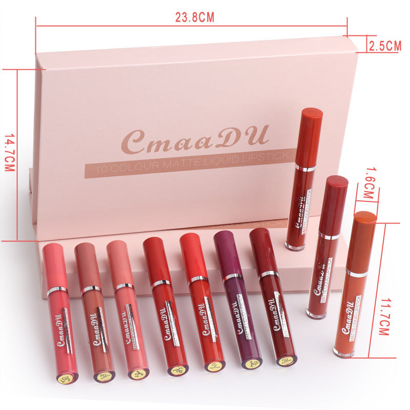 Set de Rouges à Lèvres Mat Waterproof - Prestige Cosmetics
