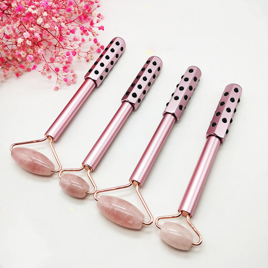 Set de Massage en Jade Naturel & Germanium – 4 Pièces - Prestige Cosmetics