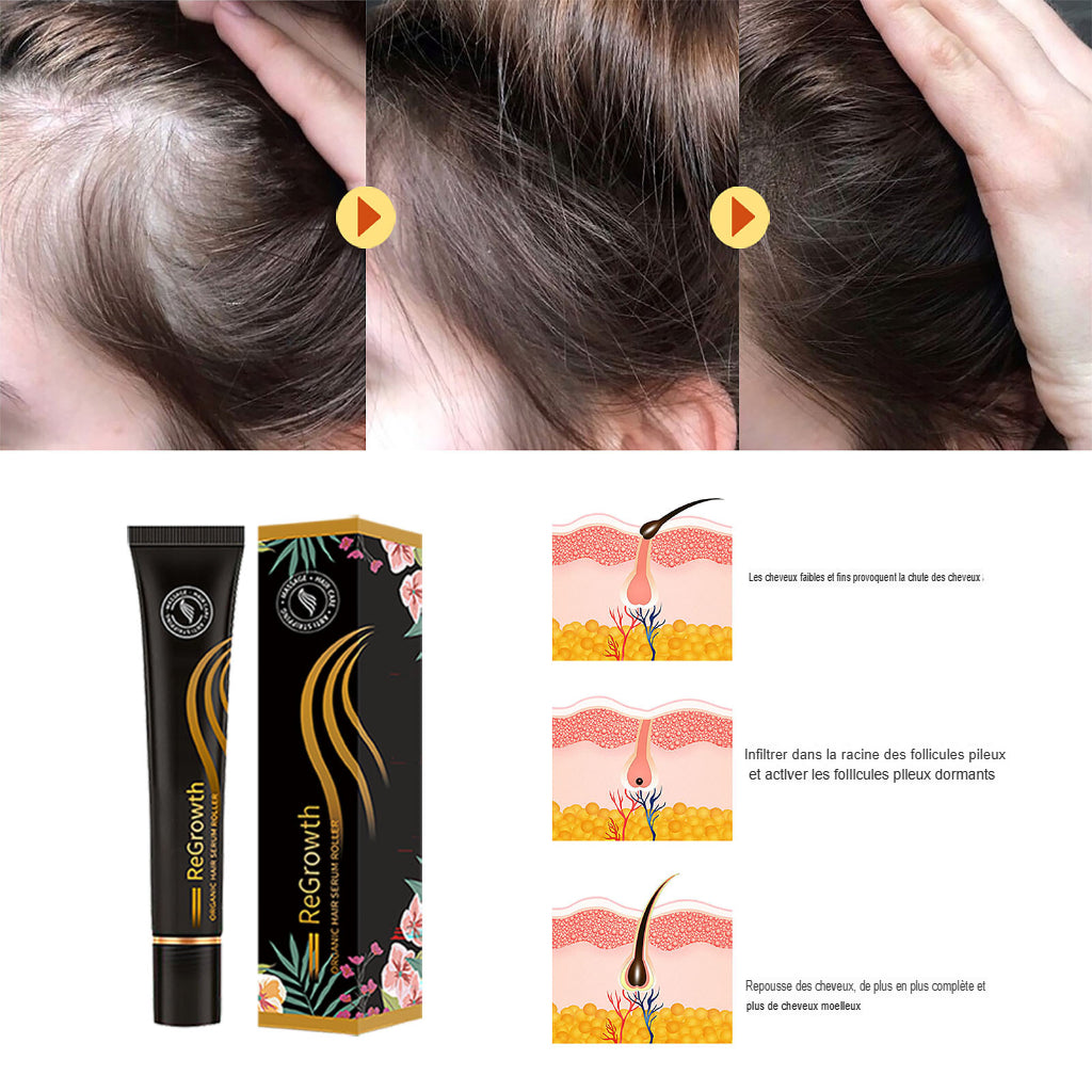 Sérum Rouleau Bio Anti-Chute de Cheveux
