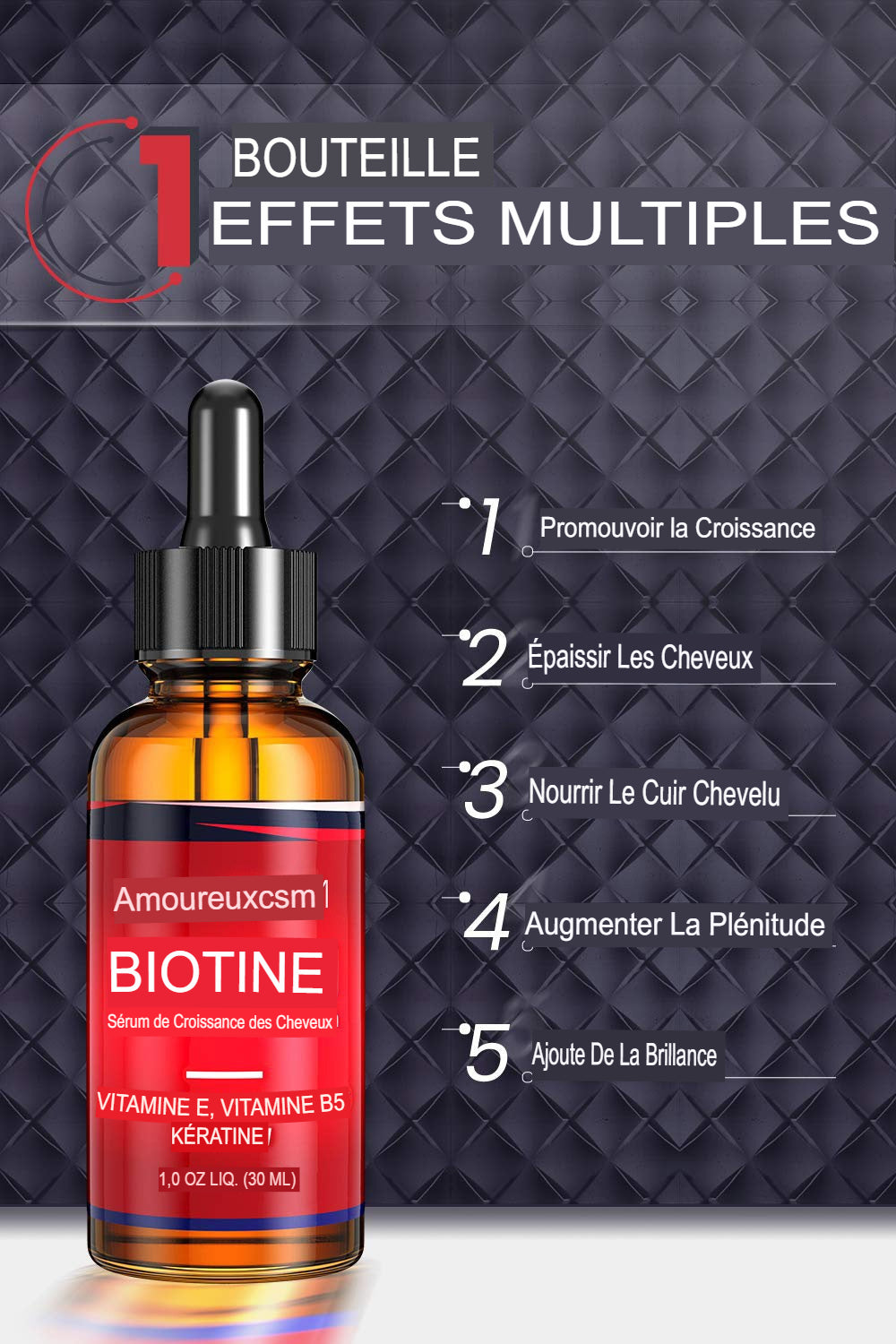 Ingwer &amp; Biotin Anti-Haarausfall-Serum